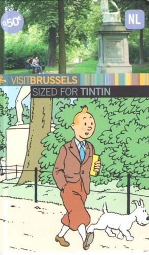 Kuifje - Diversen  - kuifje - Stratenplan Brussel