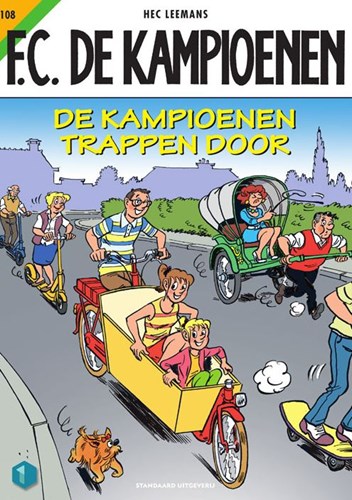 F.C. De Kampioenen 108 - De Kampioenen trappen door