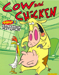 Cartoon Network strip 3 - Cow and Chicken