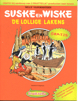 Suske en Wiske - Reclame  - De Stenen Broden editie Dash
