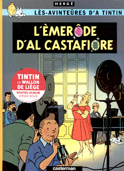 Kuifje - Anderstalig/Dialect  0 - L'emerode d'al Castafiore - Luiks