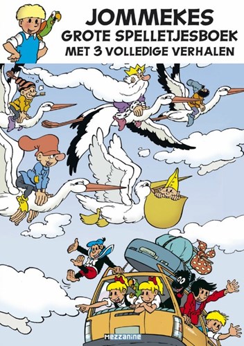 Jommeke - Spelletjesboeken  - Jommekes grote spelletjesboek - 3 volledige verhalen