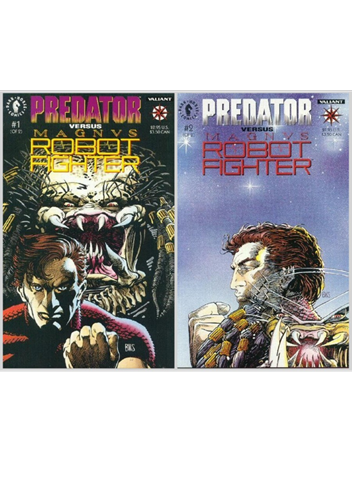 Predator Versus Magnus, Robot Fighter 1+2 - Predator Versus Magnus, Robot Fighter - Complete