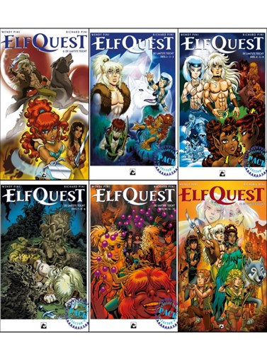 Elfquest - Laatste tocht, de  - Complete reeks (delen 0 - 13) - (Delen 1-12 in 4 Collector Packs)