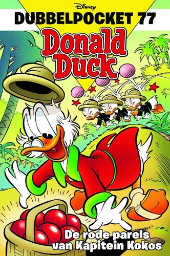 Donald Duck - Dubbelpocket 77 - De rode parels van Kapitein Kokos