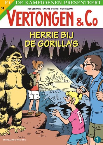 Vertongen & Co 34 - Herrie bij de gorilla's