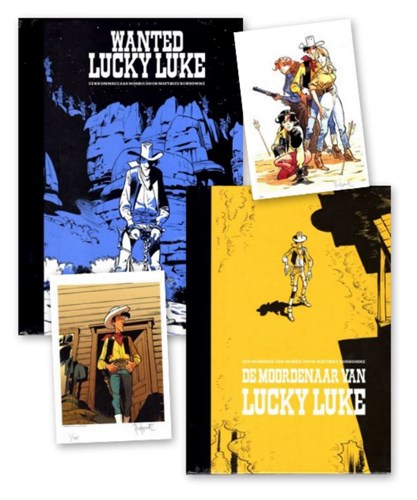 Lucky Luke - Door...  - Moordenaar van Lucky Luke + Wanted Lucky Luke