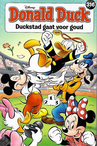Donald Duck - Pocket 3e reeks 316 - Duckstad gaat voor goud