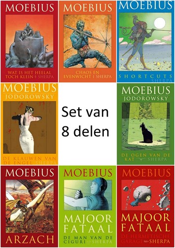 Moebius - Classics  - Set van 8 delen