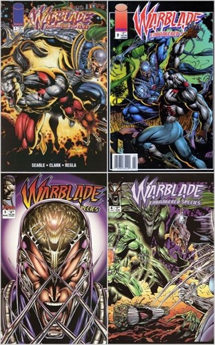 Warblade - Endangered Species 1-4 - Complete series