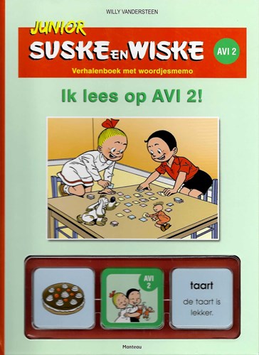 Suske en Wiske - Junior Avi  - Verhalenboek met woordjesmemo - Ik lees op AVI 2!