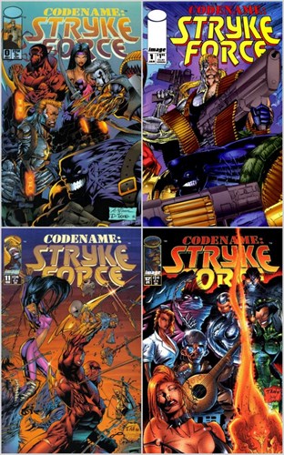Codename: Strykeforce 0-12 - Issues 0-12