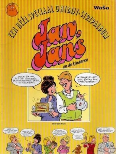 Jan, Jans en de Kinderen - Reclame  - Een heel speciaal ontbijt-stripalbum Wasa