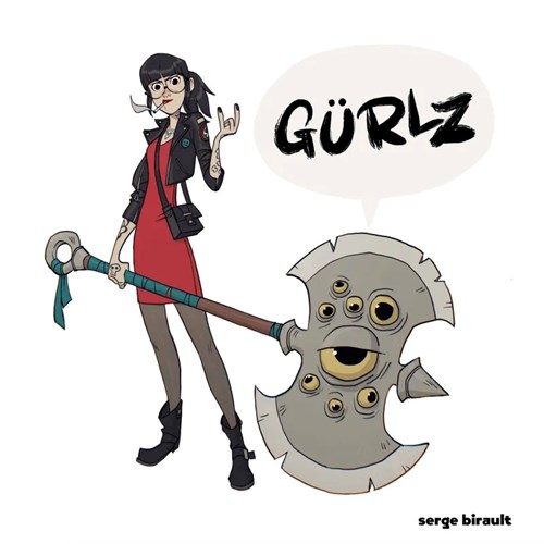 Serge Birault  - Gürlz (Artbook)