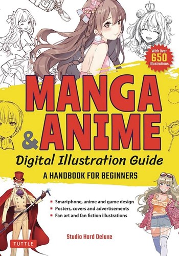 Manga - tekenen  - Manga & Anime: Digital Illustration Guide - A Handbook for Beginners