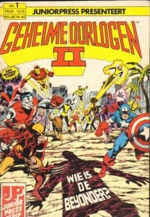 Geheime Oorlogen II 1-8 - Complete reeks