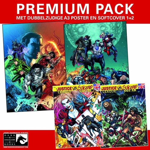 Justice League vs Suicide Squad (DDB) 1-2 - Premium Pack - English edition