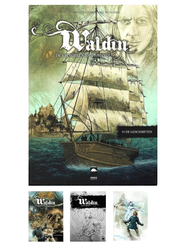 Waldin - Kronieken van Thesnia, de 5+6, Sketchbook+Art-Print - Premium Pack