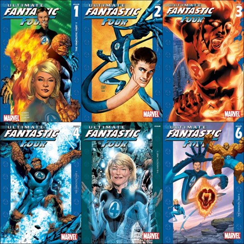 Ultimate Fantastic Four (Marvel) 1-6 - The Fantastic - Complete