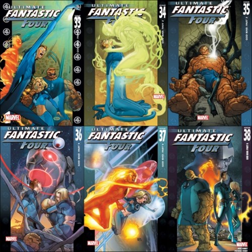 Ultimate Fantastic Four (Marvel) 33-38 - God War - Complete