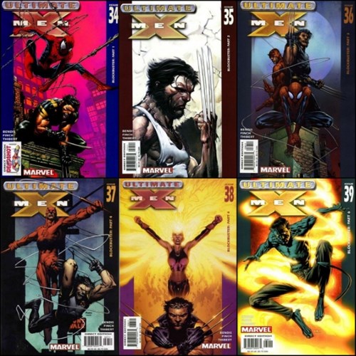 Ultimate X-Men 34-39 - Blockbuster - Complete