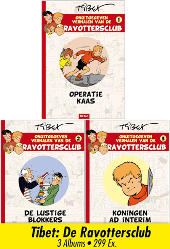 Onuitgegeven verhalen van De Ravottersclub 1-3 - De Ravottersclub pack 1-3