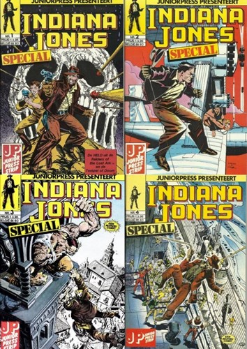 Indiana Jones (Juniorpress) 1-4 - Pakket 1-4