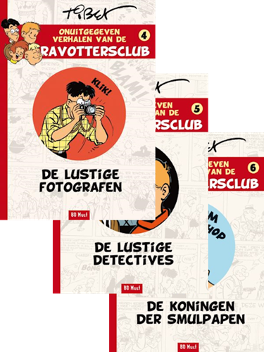 Onuitgegeven verhalen van De Ravottersclub 4-6 - De Ravottersclub pack 4-6
