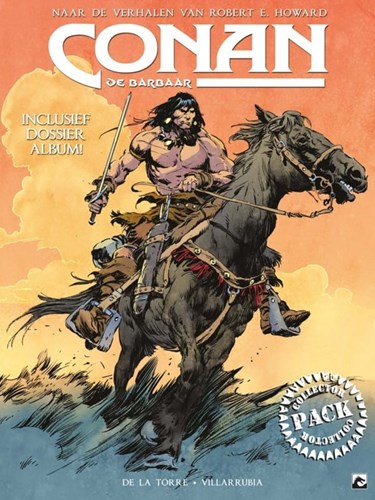 Conan de Barbaar - DDB  - Slaven van de zwarte rots - Collector Pack - inclusief dossier album!