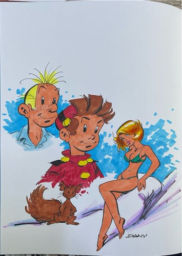 Robbedoes - Door... 23 - Spirou et la Gorgone bleue