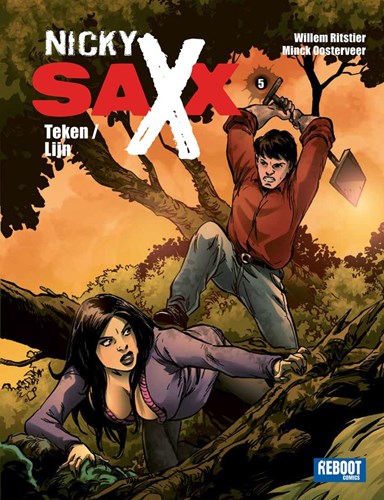 Nicky Saxx (Reboot Comics) 5 - Teken/Lijn