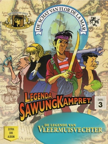 Legende van Vleermuisvechter, De 3 - De schat van Flor de la Mar