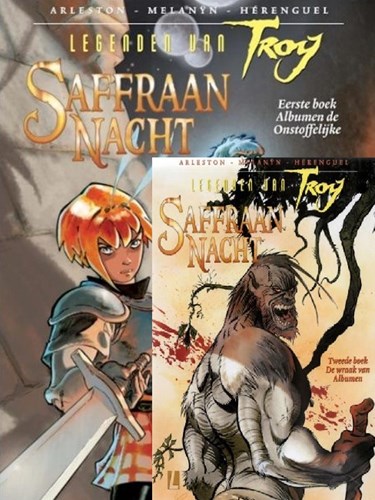 Legenden van Troy   - Saffraannacht - Pakket