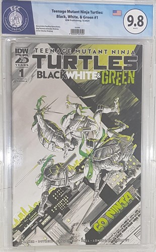 Teenage Mutant Ninja Turtles - One-Shots & Mini-Series  - Black, White & Green - Issue 1