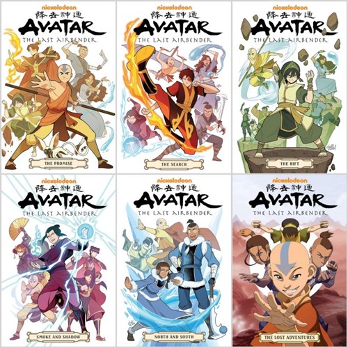 Avatar - The Last Airbender  - Set of 6 Omnibuses