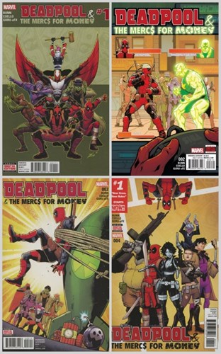 Deadpool - One-Shots & Mini-Series 1-10 - The Mercs for Money - Complete series