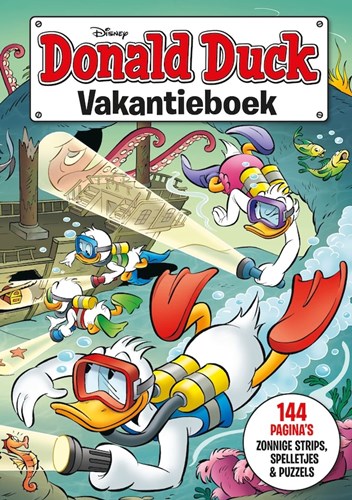 Donald Duck - Vakantieboeken 2025 - Vakantieboek 2025 - 144 pagina's zonnige strips, spelletjes & puzzels