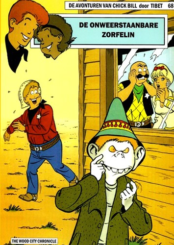 Chick Bill - Parodie & Illegaal  - De onweerstaanbare Zorfelin