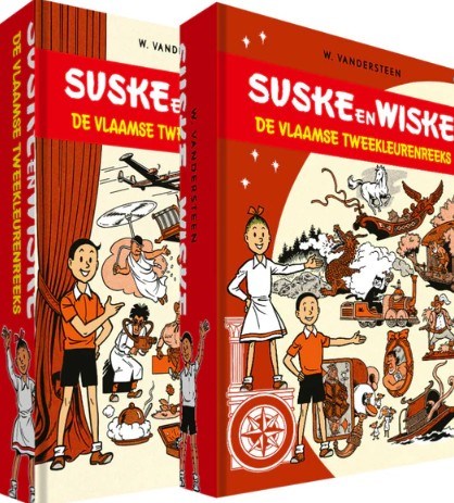 Suske en Wiske - Tweekleurenreeks Vlaams  - De Vlaamse tweekleurenreeks - 80 jaar box