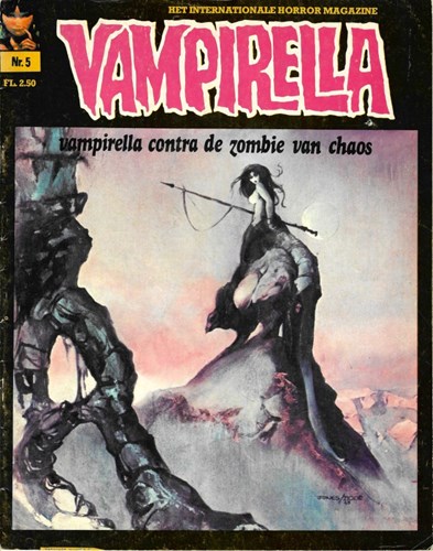 Vampirella - Het internationale horror magazine 5 - Vampirella contra de zombie van chaos