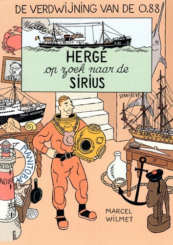 Hergé op zoek naar de Sirius  - De verdwijning van de O.88