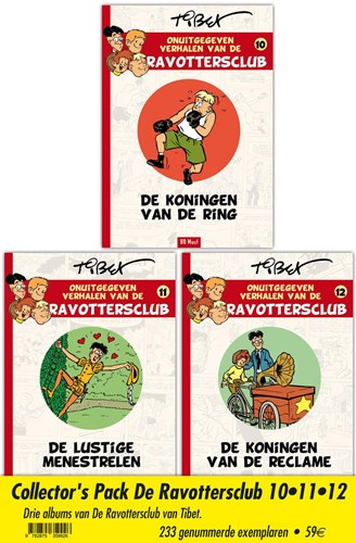 Onuitgegeven verhalen van De Ravottersclub 10-12 - De Ravottersclub pack 10-12
