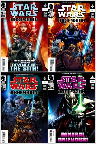 Star Wars - Clone Wars (Dark Horse) 1-5 - Obsession - Complete Mini-series