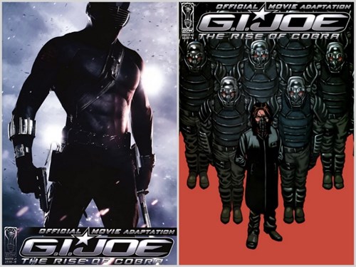G.I. Joe - The Rise of Cobra 1+2 - Official Movie Adaptation - Set of 2 issues