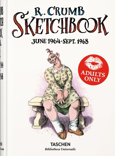 Robert Crumb Sketchbook - Taschen HC 1 - Sketchbook June 1964 - Sept. 1968