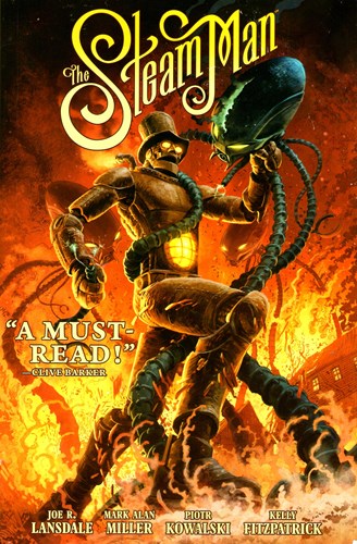 Steam man, the  - The Steam Man of the Prairie and the Dark Rider Get Down