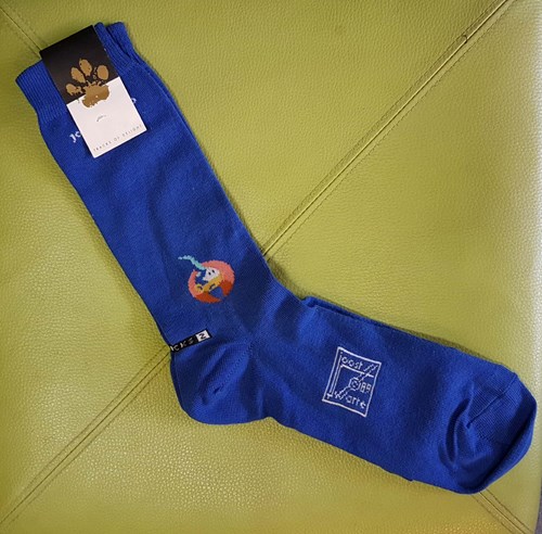 Jopo de Pojo sokken, blauw -1989