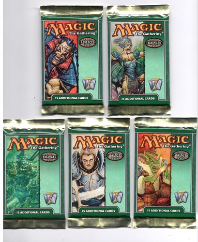 Magic the Gathering - 5 boosters compleet - 7th edition