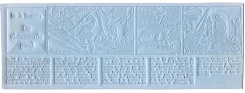 Drukplaat Eric de Noorman. De vlammende gesel - 4