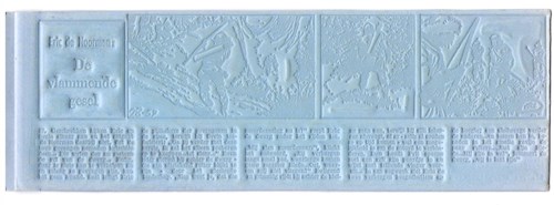 Drukplaat Eric de Noorman. De vlammende gesel - 9